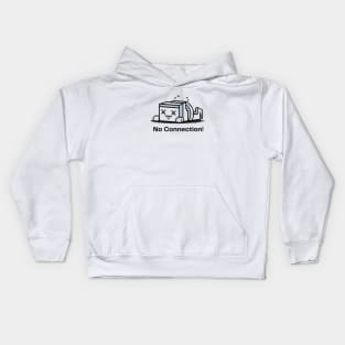 8 Bit No Connection Kids Hoodie